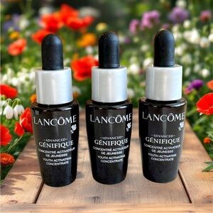 3X Lancome Advanced Genifique Youth Activating Concentrate - Genefique Serum Set